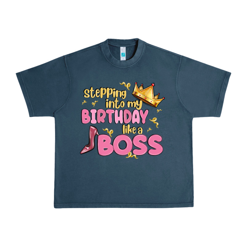 Birthday Boss Urban Heavy Tee by MaliasSmallBusiness | Teevron