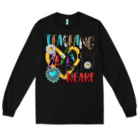 Black teaching is a work of heart Long Sleeve Tee - NancyCooperArtShop
