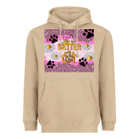 Mushroom life is better with a cat Heavyweight Hoodie - TumblerDesignByShophia