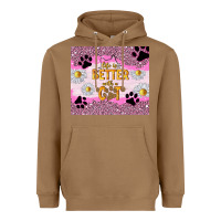Toasted Coconut life is better with a cat Heavyweight Hoodie - TumblerDesignByShophia
