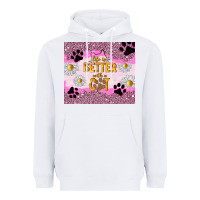 White life is better with a cat Heavyweight Hoodie - TumblerDesignByShophia