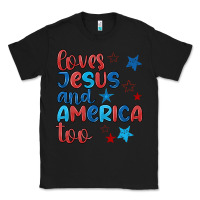 Black love jesus and america too Classic Tee - JahusDesignShop