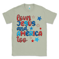 Matcha love jesus and america too Classic Tee - JahusDesignShop