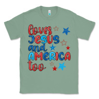 Sage love jesus and america too Classic Tee - JahusDesignShop