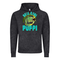 Vintage Black reel cool poppi Vintage Hoodie - Jasminsmagicworld
