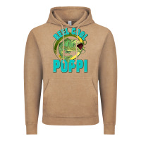 Vintage Coffee reel cool poppi Vintage Hoodie - Jasminsmagicworld