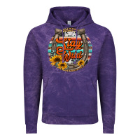 Cloud Purple stay wild horseshoe Vintage Hoodie - Jasminsmagicworld