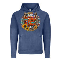 Vintage Denim stay wild horseshoe Vintage Hoodie - Jasminsmagicworld