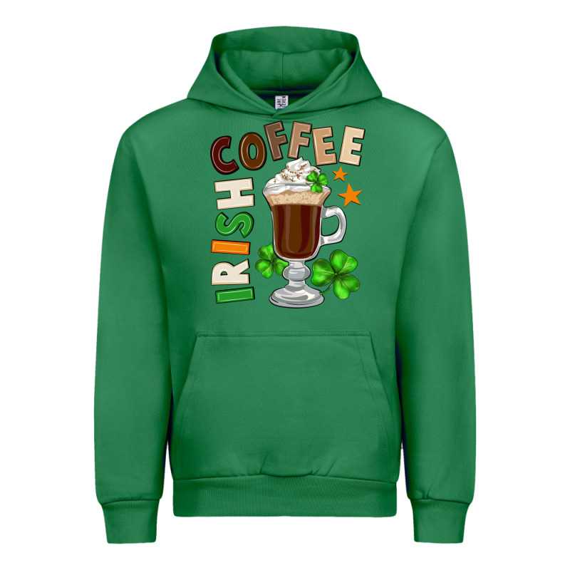 Irish Coffee St. Patrick's Day Urban Hoodie by FaDigitalArtStudio | Teevron