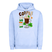 Pigment Grape Ice Irish coffee St. Patrick's Day Urban Hoodie - FaDigitalArtStudio