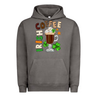 Pigment Tornado Irish coffee St. Patrick's Day Urban Hoodie - FaDigitalArtStudio