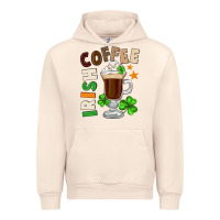 Sandshell Irish coffee St. Patrick's Day Urban Hoodie - FaDigitalArtStudio