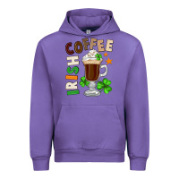 Tulip Irish coffee St. Patrick's Day Urban Hoodie - FaDigitalArtStudio