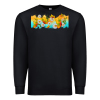Black butterflies summer Premium Sweatshirt - TumblerDesignByShophia