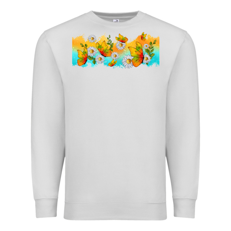 Butterflies Summer Premium Sweatshirt by TumblerDesignByShophia | Teevron