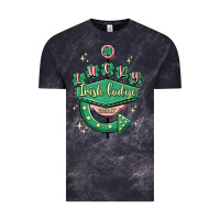 Cloud Black irish lodge vacant Vintage Tee - MaliasSmallBusiness