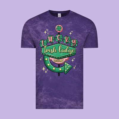 Irish Lodge Vacant Vintage Tee Designed By Maliassmallbusiness