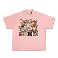 Salmon coffee time gnomies Urban Heavy Tee - MaliasSmallBusiness
