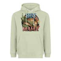 Matcha Boy Mama western cactus Cowboy Heavyweight Hoodie - HowdyJamesFarm