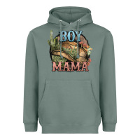 Sage Boy Mama western cactus Cowboy Heavyweight Hoodie - HowdyJamesFarm