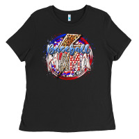 Black baseball mama Ladies Tee - RacoonDesign