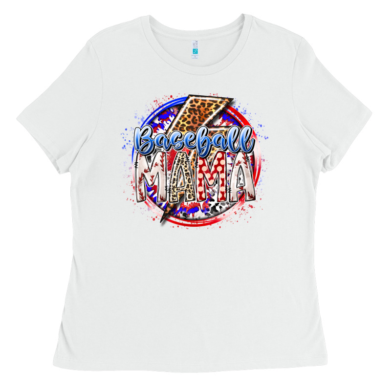 Baseball Mama Ladies Tee by RacoonDesign | Teevron