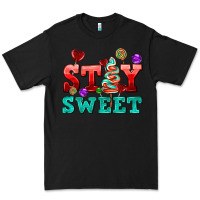 Black stay sweet Premium Tee - AdoDesignShop
