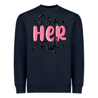 Navy powherful Heavyweight Sweatshirt - MaliasSmallBusiness