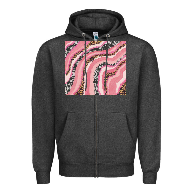 Valentine's Day Watercolor Zipper Hoodie by RanaPortraitStore | Teevron
