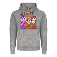 Cloud Rock Happy Hallothanksmas unicorns Vintage Hoodie - NancyCooperArtShop