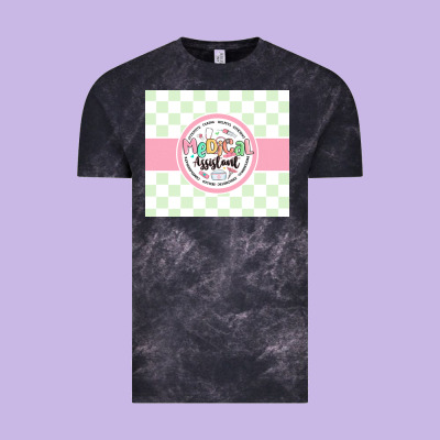 Medical Assistant Nurse Vintage Tee Designed By Maliassmallbusiness