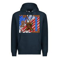 Navy second amendment Premium Hoodie - TumblerDesignByShophia