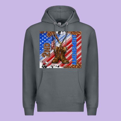 Second Amendment Premium Hoodie Designed By Tumblerdesignbyshophia