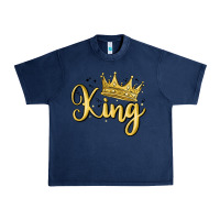 Navy king Urban Heavy Tee - MaliasSmallBusiness
