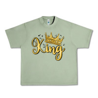 Oil Green king Urban Heavy Tee - MaliasSmallBusiness
