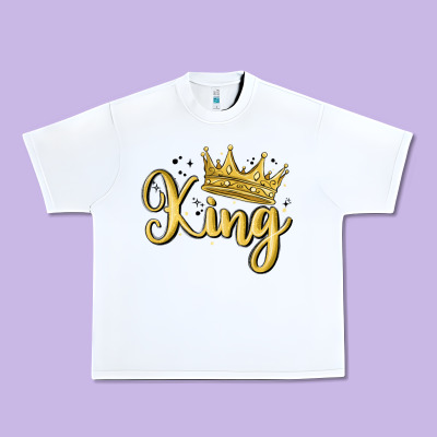 King Urban Heavy Tee Designed By Maliassmallbusiness
