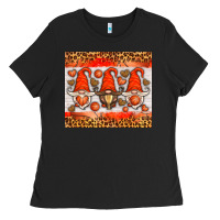 Black basketball gnome Ladies Tee - HRA Design Shop