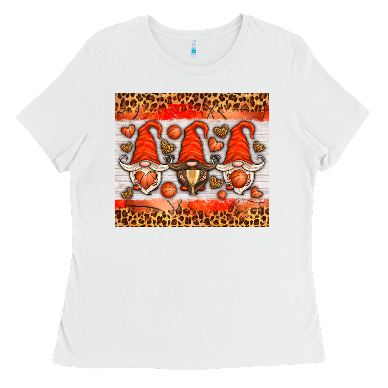 Basketball Gnome Ladies Tee by HRA Design Shop | Teevron