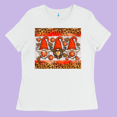 Basketball Gnome Ladies Tee Designed By Hra Design Shop