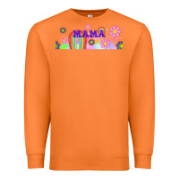 Carrot boho retro floral mama Premium Sweatshirt - TumblerDesignByShophia