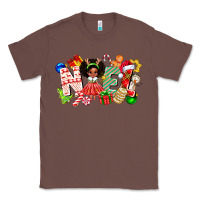 Chestnut Noel Afro Girl Baby Classic Tee - CowhideDigitalArt