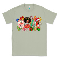 Matcha Noel Afro Girl Baby Classic Tee - CowhideDigitalArt