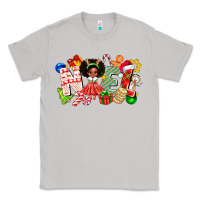 Moon Dust Noel Afro Girl Baby Classic Tee - CowhideDigitalArt