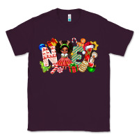 Plum Noel Afro Girl Baby Classic Tee - CowhideDigitalArt