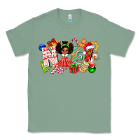 Sage Noel Afro Girl Baby Classic Tee - CowhideDigitalArt