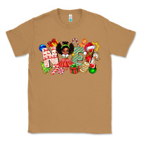 Toasted Coconut Noel Afro Girl Baby Classic Tee - CowhideDigitalArt