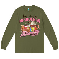 Army Green christmas tis the season mexican Long Sleeve Tee - MaliasSmallBusiness