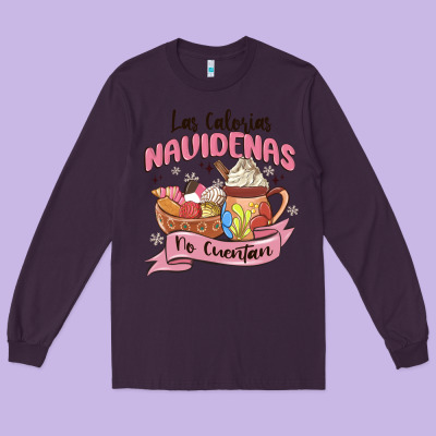 Christmas Tis The Season Mexican Long Sleeve Tee Designed By Maliassmallbusiness