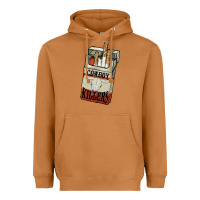 Meerkat Cowboy killers cigarette package Heavyweight Hoodie - HowdyJamesFarm