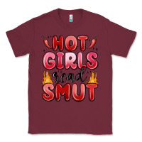 Burgundy hot girls read smut Classic Tee - MaliasSmallBusiness